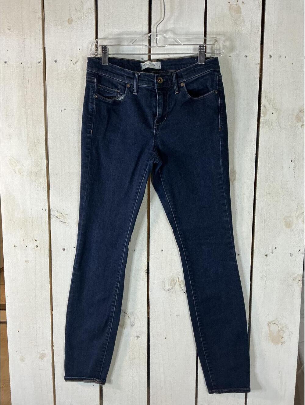 Madewell Dark Wash Skinny Jeans Women’s Stretch Denim Size 28X32